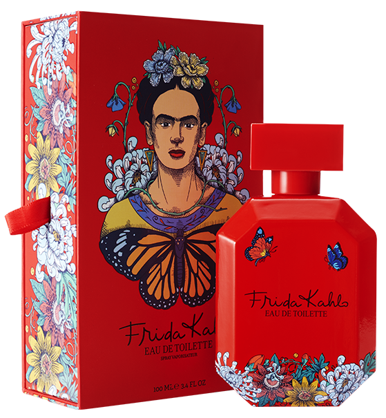 The Official Fragrance Inspired by World-Renowned Mexican Artist Frida Kahlo: Frida Kahlo Eau de Toilette. 